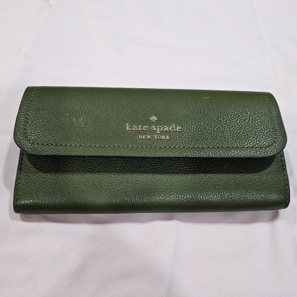 Kate spade Green wallet